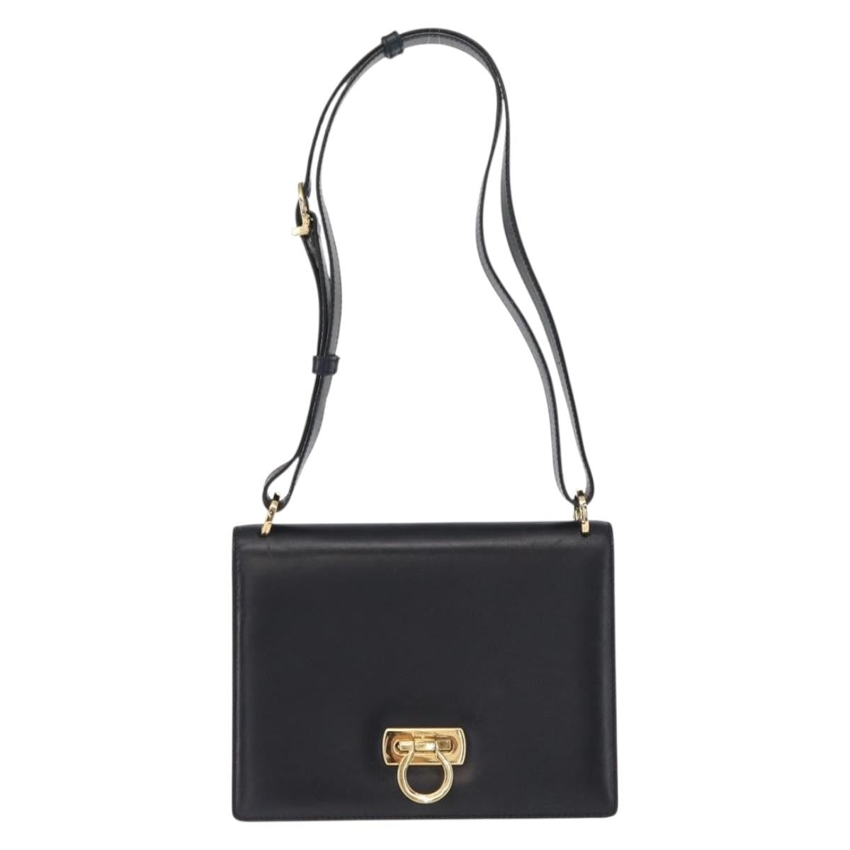 Salvatore Ferragamo Gancini Shoulder Bag Leather Product Image