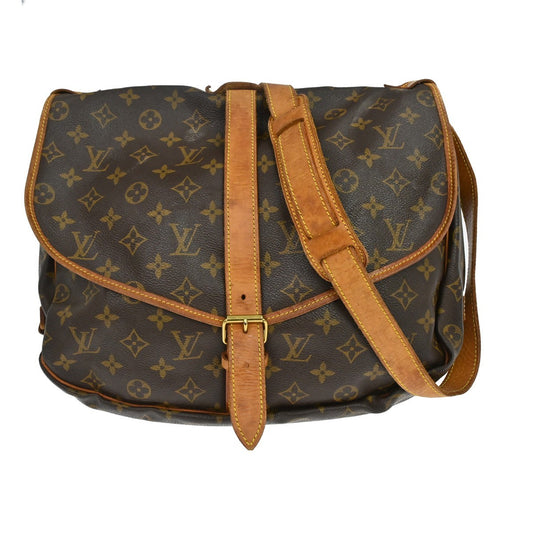 Louis Vuitton Saumur Monogram Canvas 35
