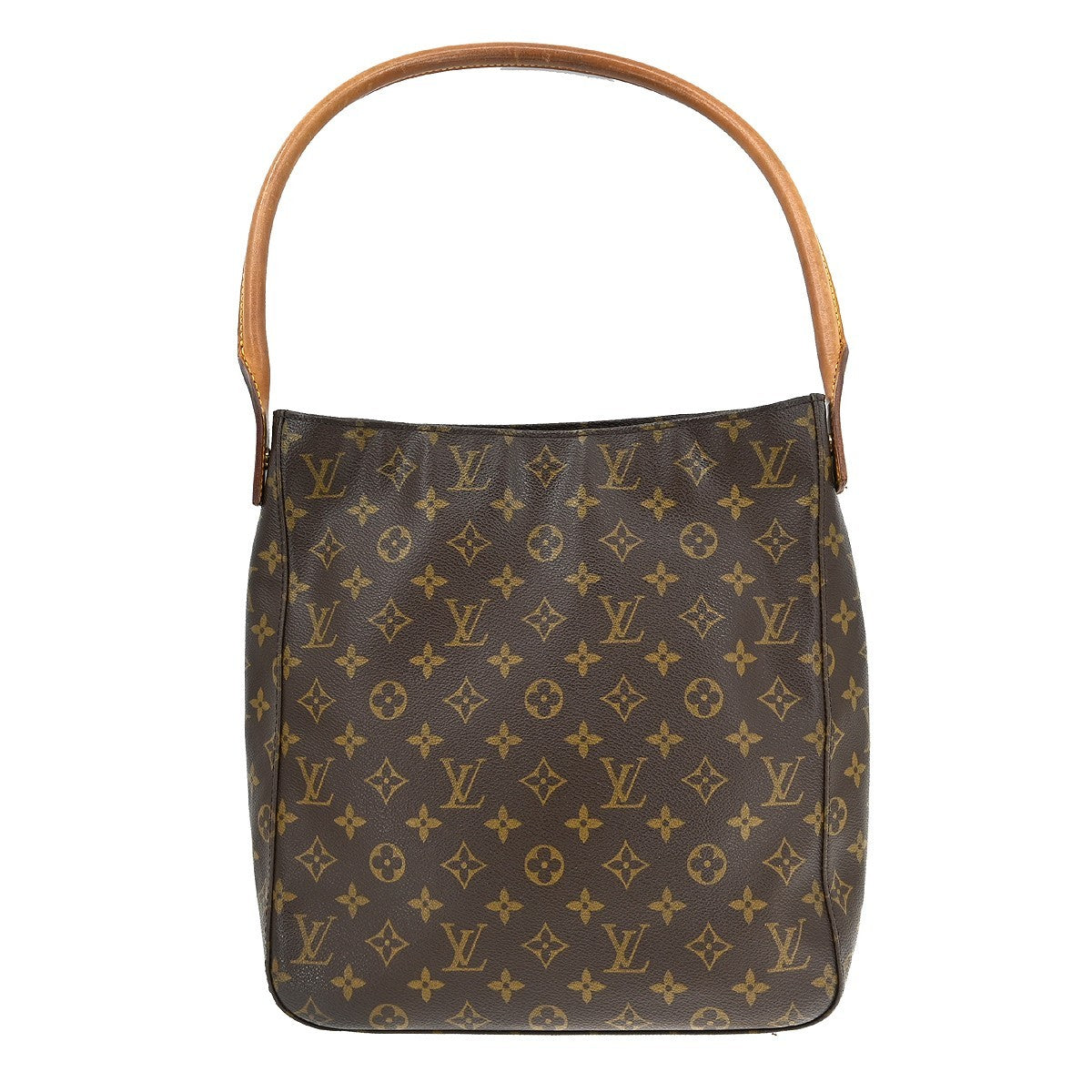 Louis Vuitton Monogram Looping Handbag Monogram Canvas GM