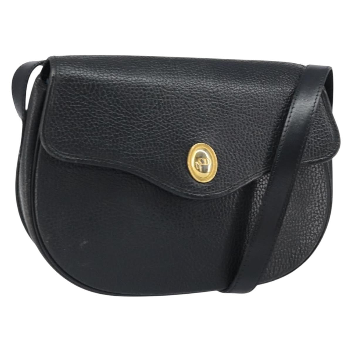 Christian Dior Vintage CD Logo Shoulder Bag Leather Product Image