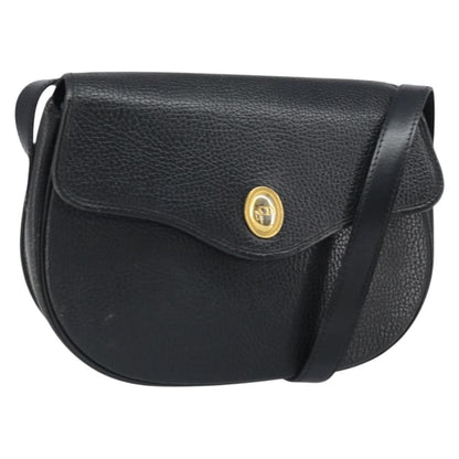 Christian Dior Vintage CD Logo Shoulder Bag Leather Product Image