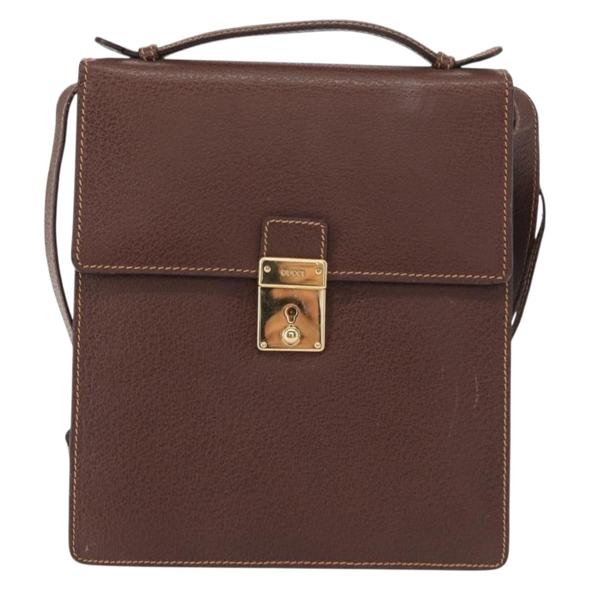 Gucci Vintage Shoulder Bag Leather Product Image