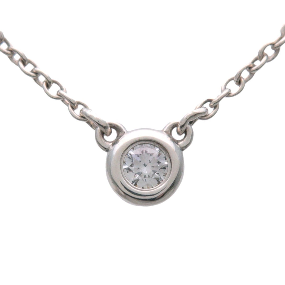 Tiffany & Co. Elsa Peretti Diamonds By The Yard Pendant Sterling Silver with Diamond Product Image