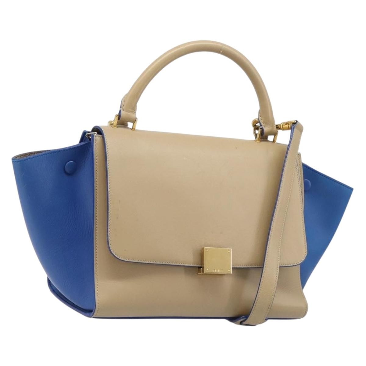 Celine Trapeze Leather Small