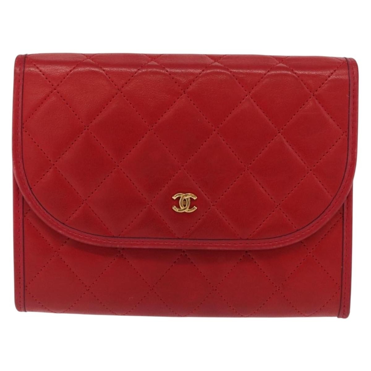Chanel Vintage Clutch Leather Product Image