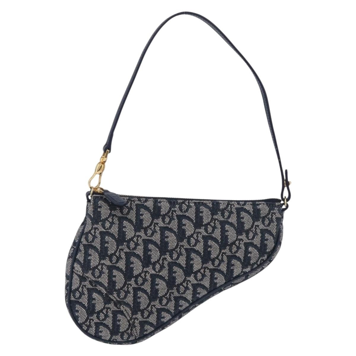 Christian Dior Vintage Saddle Bag Canvas Product Image
