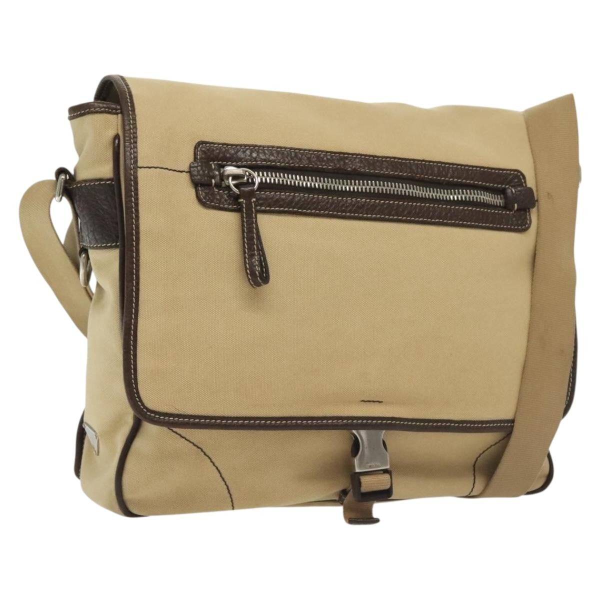 Prada Vintage Shoulder Bag Canvas Product Image
