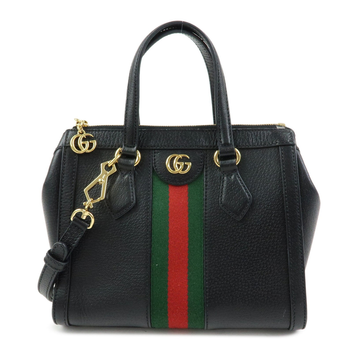 Gucci Ophidia Top Handle Leather Small