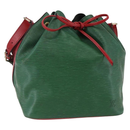 Louis Vuitton Petit Noe Handbag Two Tone Epi Leather Product Image