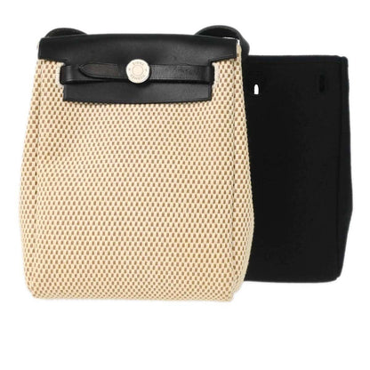 Hermes Herbag Toile and Leather TPM