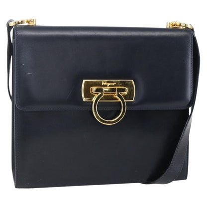 Salvatore Ferragamo Gancini Shoulder Bag Leather Product Image