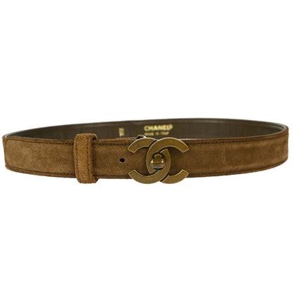 Chanel CC Turnlock Belt Suede Product Image