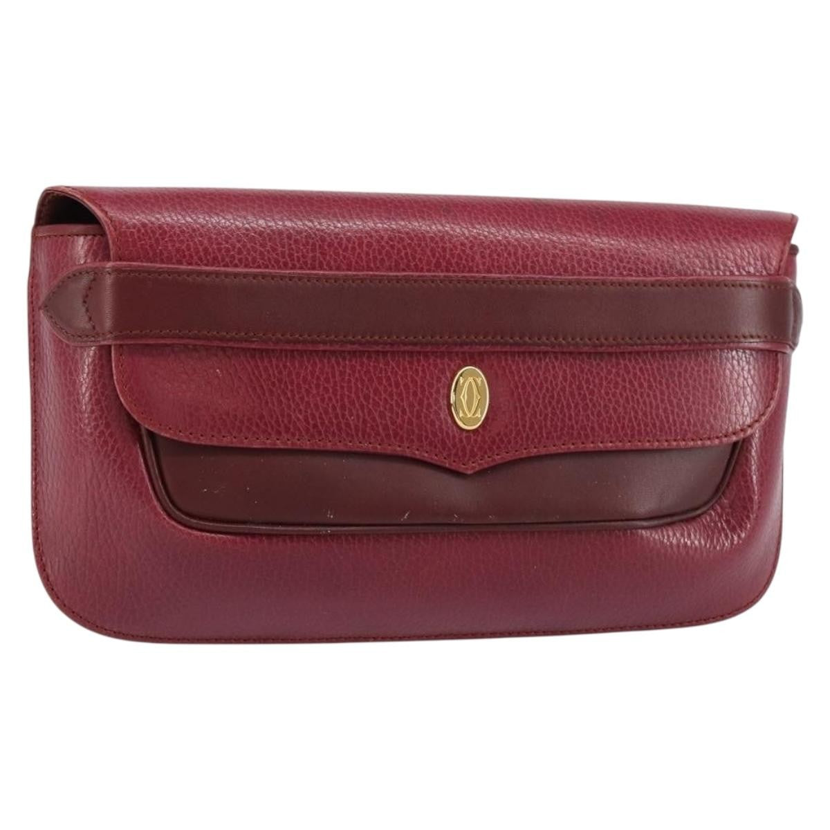 Cartier Must de Cartier Clutch Leather Product Image