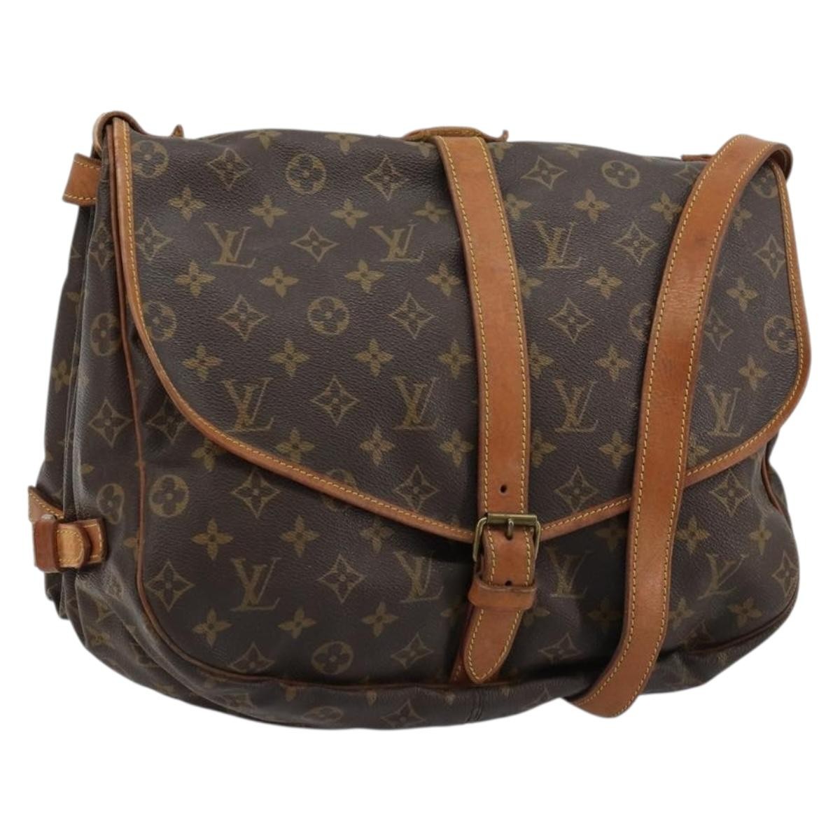Louis Vuitton Saumur Monogram Canvas 35