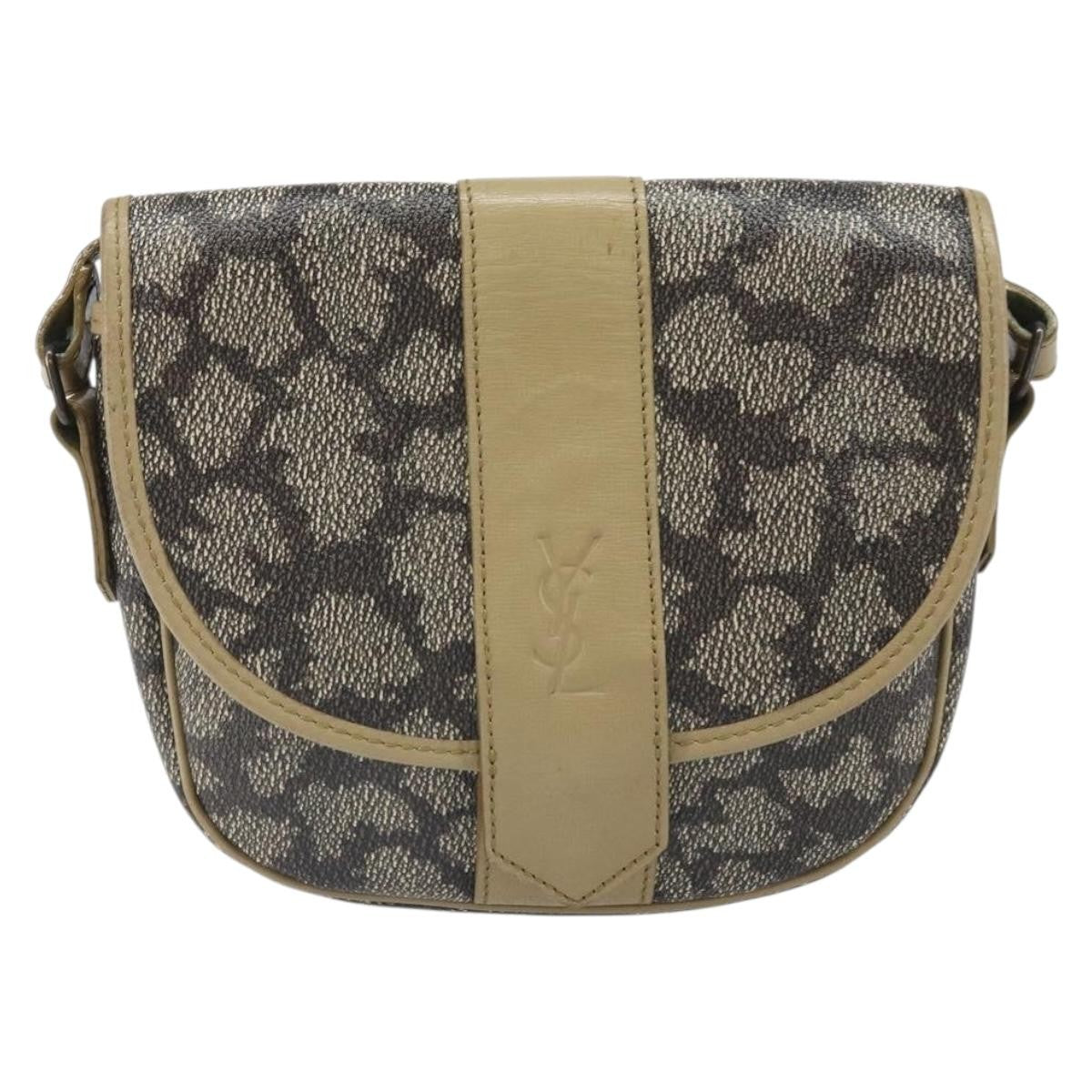 Saint Laurent Vintage Shoulder Bag PVC Leather Product Image