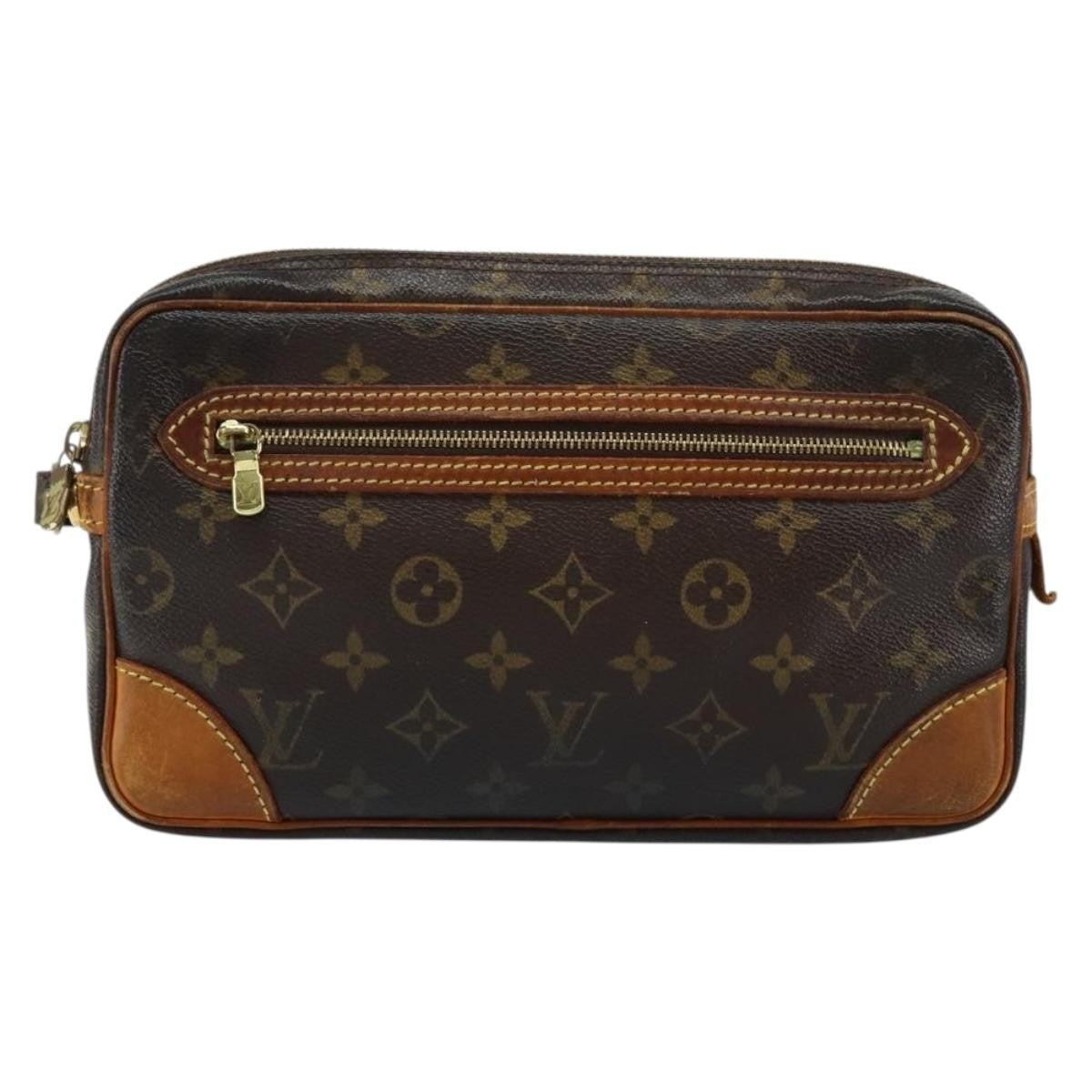 Louis Vuitton Marly Dragonne Clutch Monogram Canvas GM