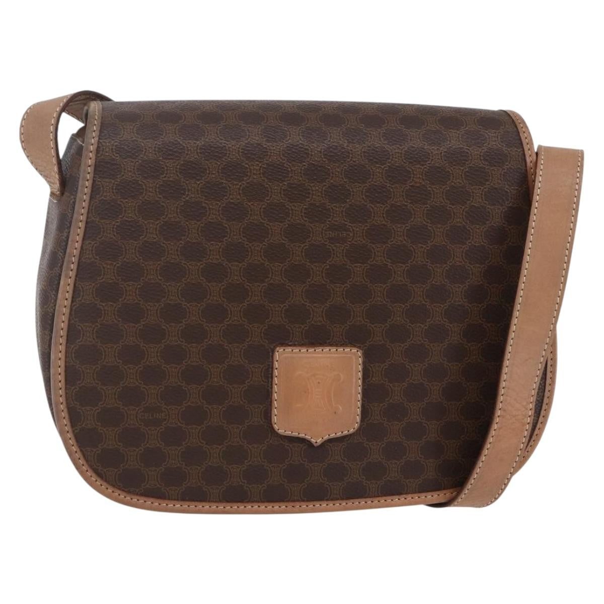Celine Macadam Shoulder Bag PVC Leather Product Image