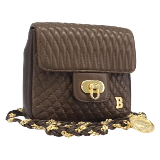 Bally Vintage Chain Quilted Leather Product Image