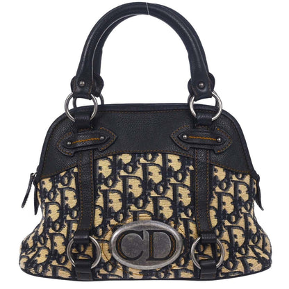 Christian Dior Vintage CD Satchel Diorissimo Canvas Product Image