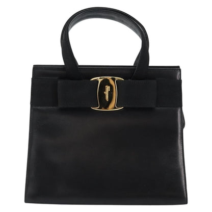 Salvatore Ferragamo Convertible Vara Bow Tote Leather Small
