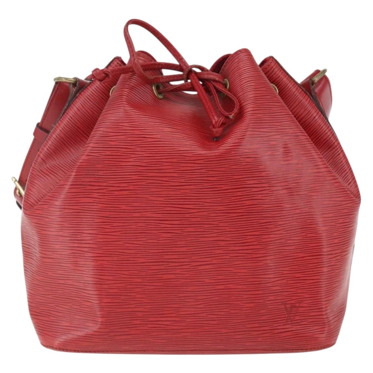 Louis Vuitton Petit Noe Epi Leather Medium