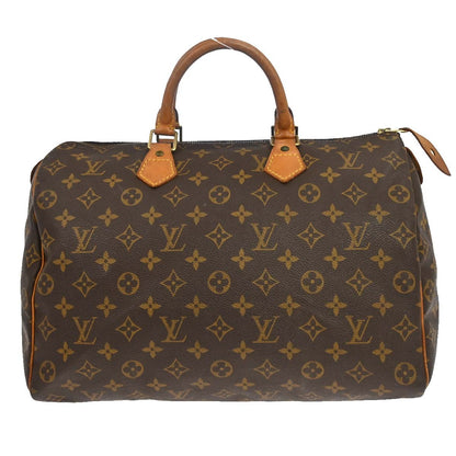 Louis Vuitton Speedy Handbag Monogram Canvas 35
