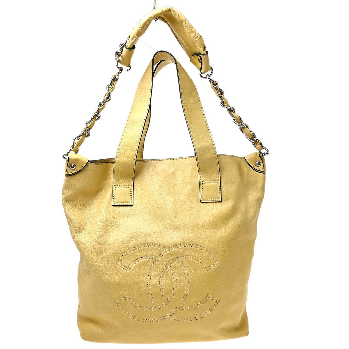 Chanel Edgy Tote Lambskin North South