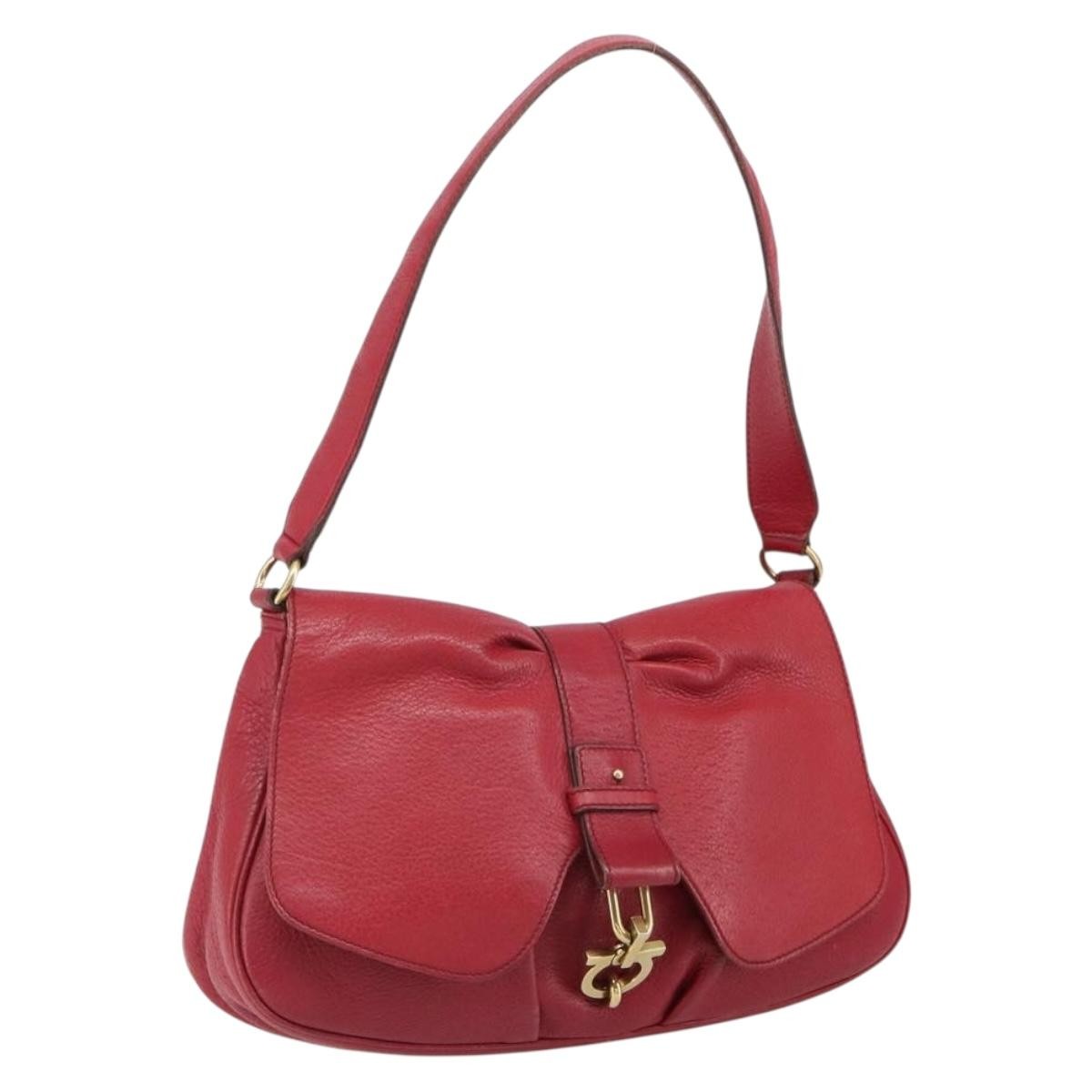 Salvatore Ferragamo Gancini Leather Product Image
