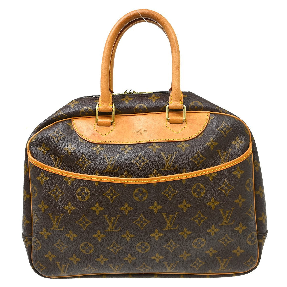 Louis Vuitton Deauville Handbag Monogram Canvas 34