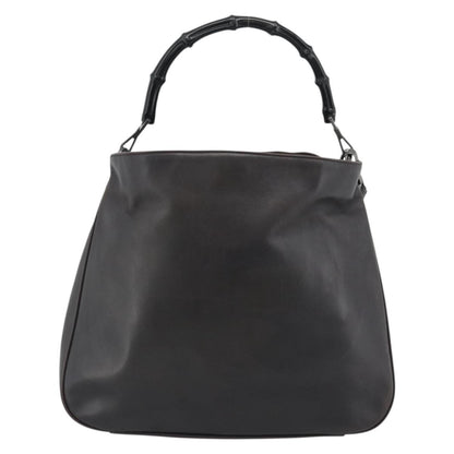 Gucci Vintage Bamboo Hobo Leather Product Image