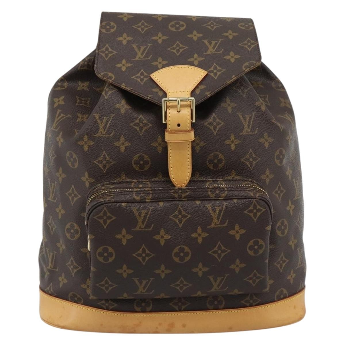 Louis Vuitton Vintage Montsouris Monogram Canvas GM