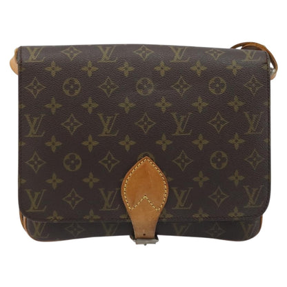 Louis Vuitton Cartouchiere Handbag Monogram Canvas GM