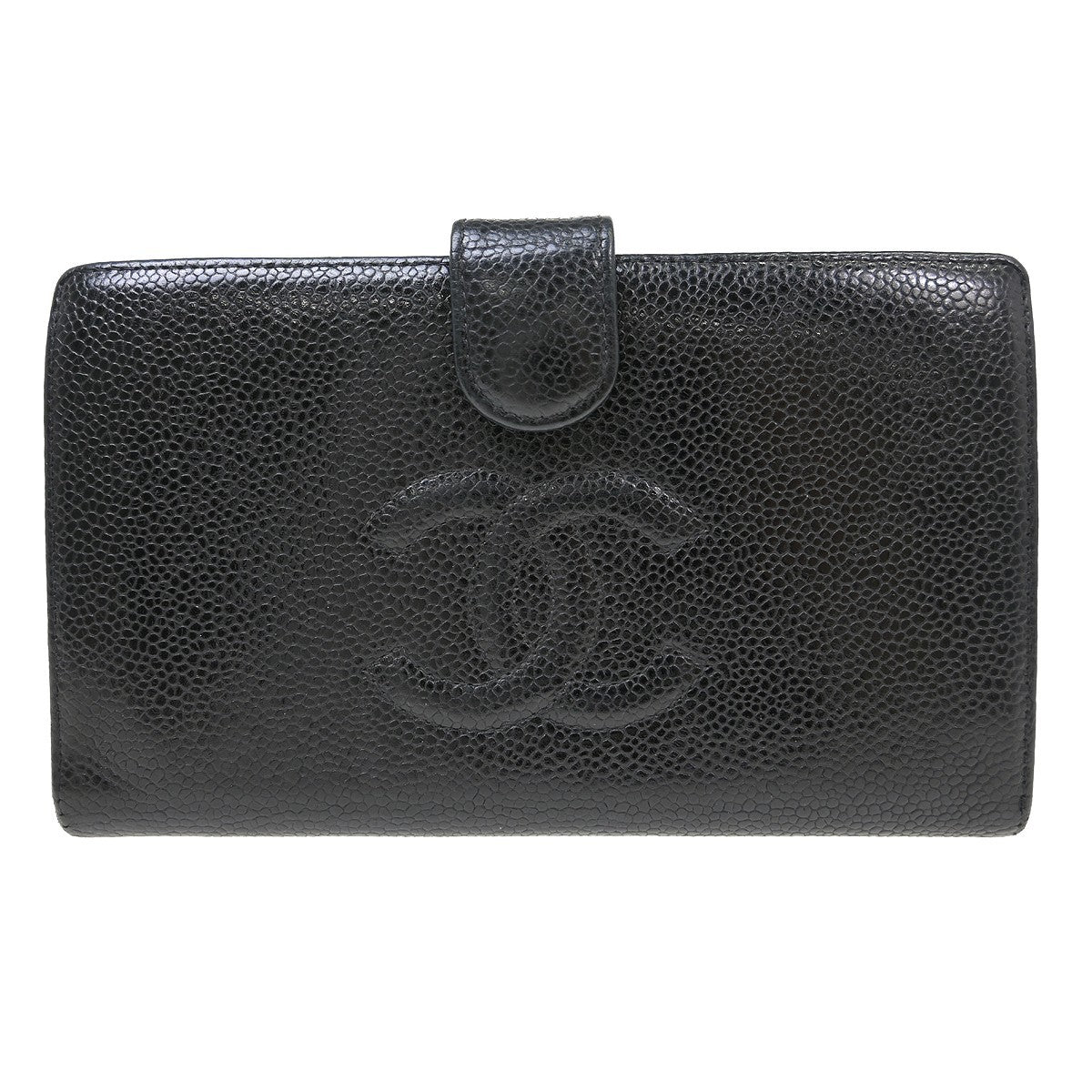 Chanel Timeless CC French Wallet Caviar Long
