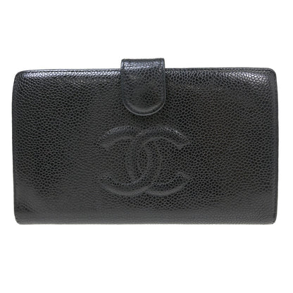 Chanel Timeless CC French Wallet Caviar Long