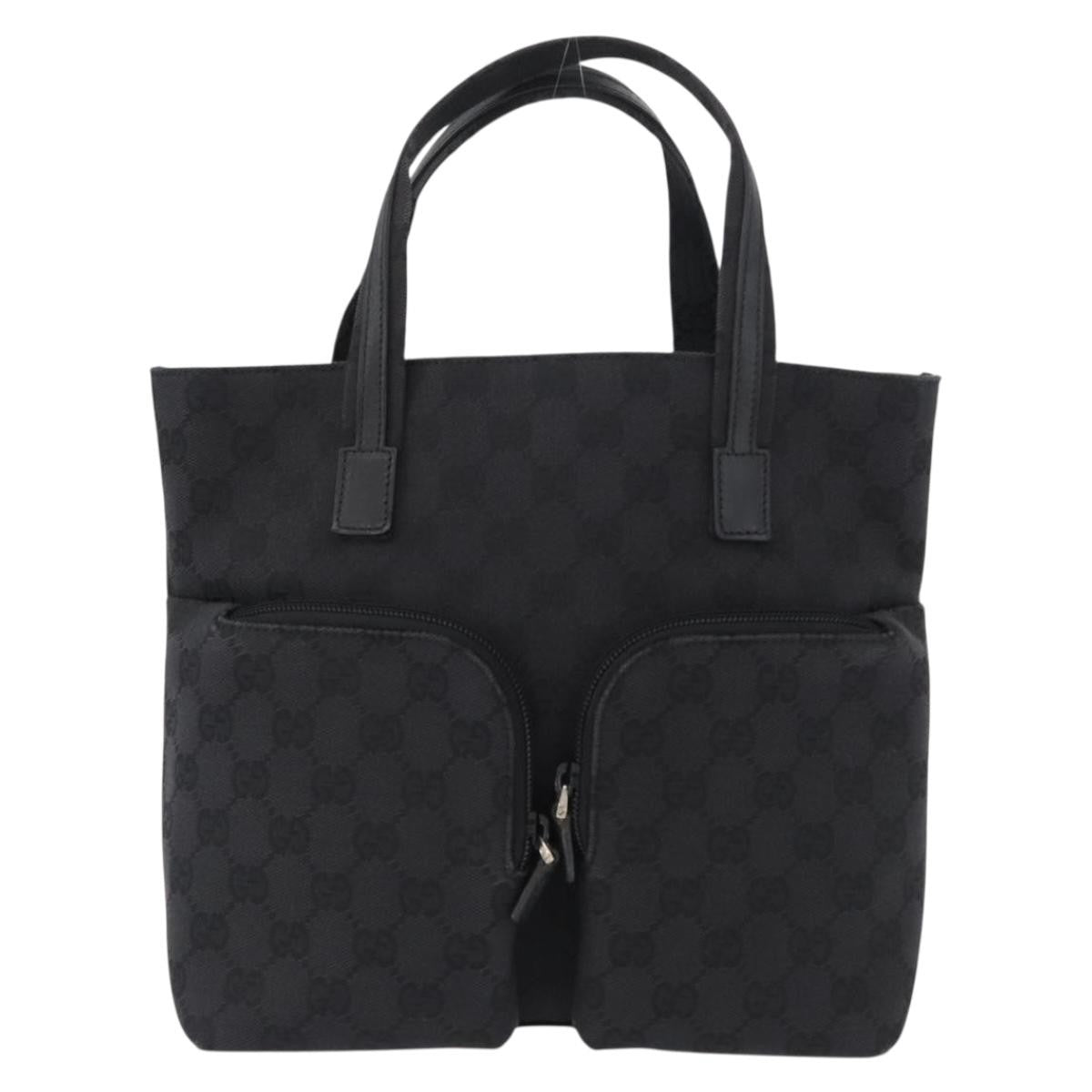 Gucci Double Pocket Tote GG Canvas and leather Small