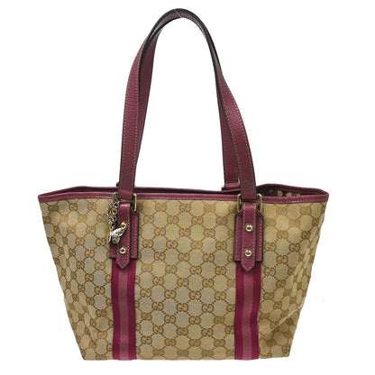 Gucci Tote GG Canvas and Leather Product Image