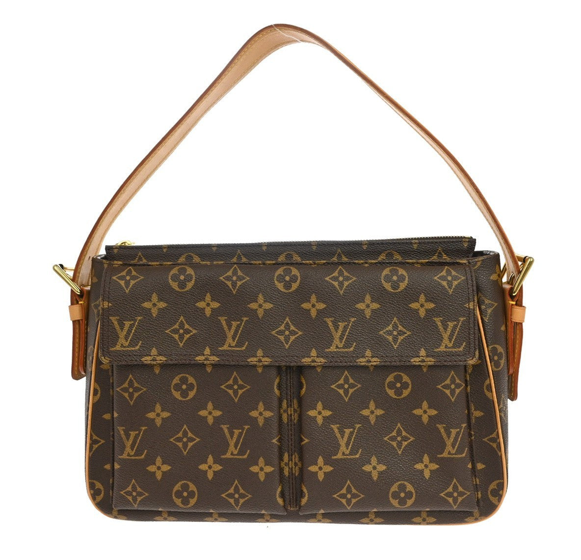 Louis Vuitton Viva Cite Handbag Monogram Canvas GM