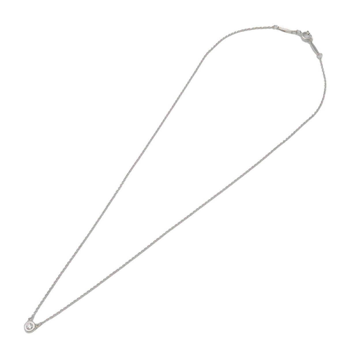 Tiffany & Co. Elsa Peretti Diamonds By The Yard Pendant Sterling Silver with Diamond Product Image