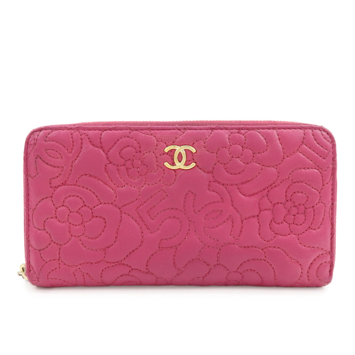 Chanel Zip Around Camellia Patent Product Image