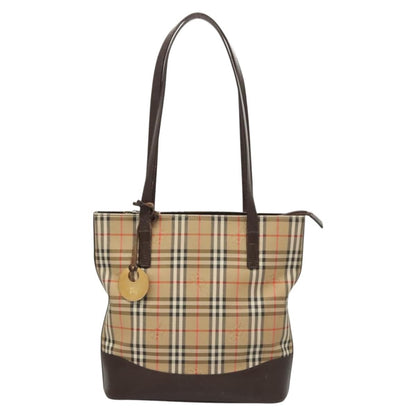 Burberry Nova check Shoulder bag Canvas and Leather Product Image