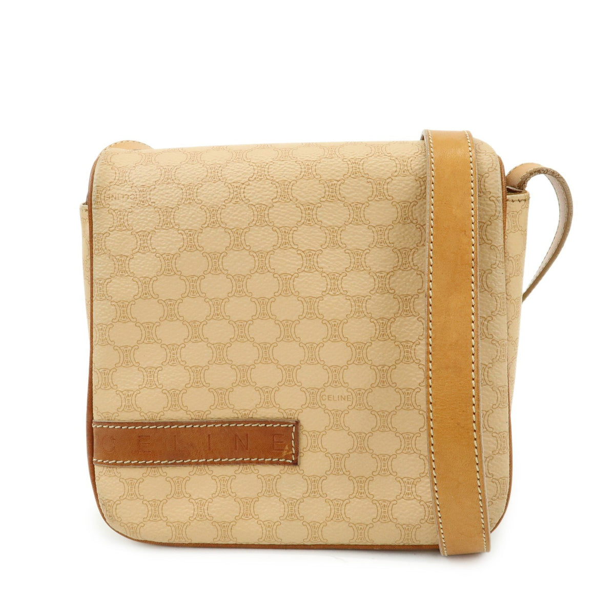 Celine Macadam Canvas and Leather Medium