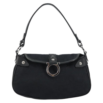 Salvatore Ferragamo Gancini Shoulder Bag Canvas Product Image