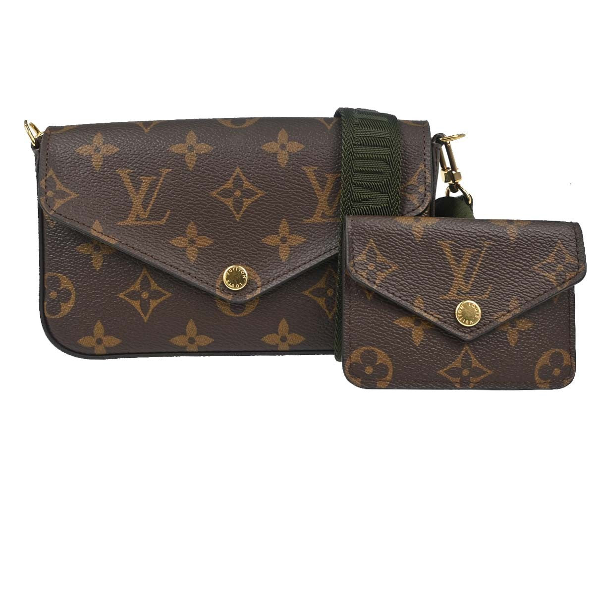Louis Vuitton Felicie Strap & Go Monogram Canvas Large