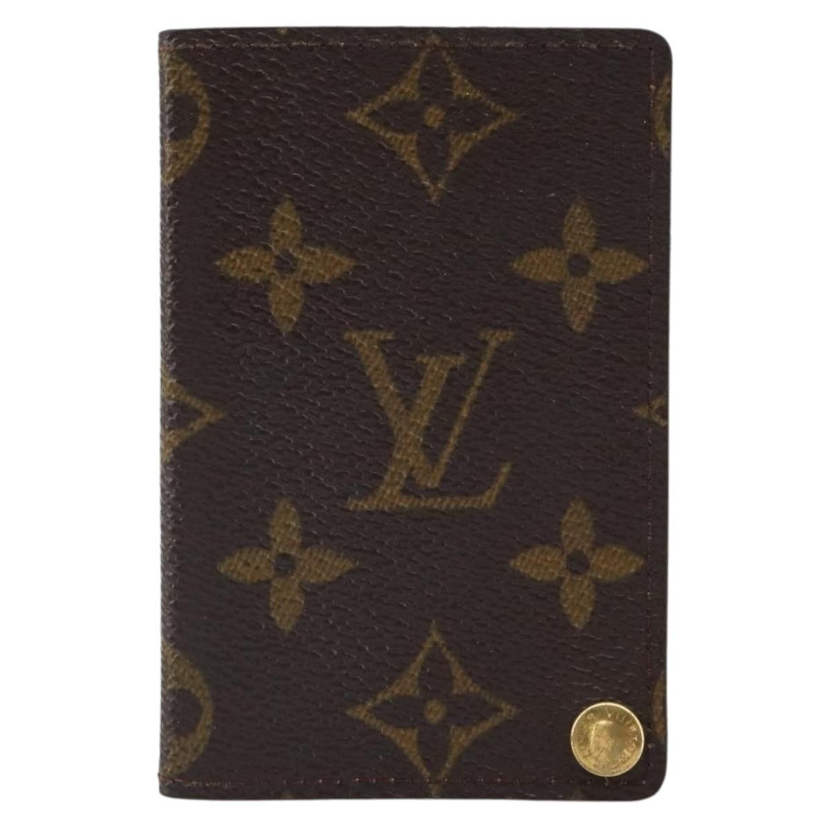 Louis Vuitton Porte Cartes Pression Card Case Monogram Canvas Product Image