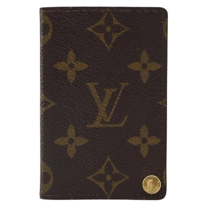 Louis Vuitton Porte Cartes Pression Card Case Monogram Canvas Product Image