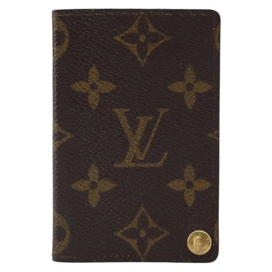 Louis Vuitton Porte Cartes Pression Card Case Monogram Canvas Product Image