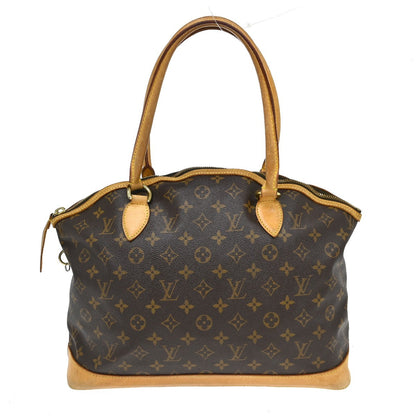 Louis Vuitton Lockit Handbag Monogram Canvas Horizontal