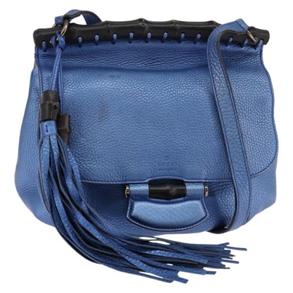 Gucci Nouveau Fringe Crossbody Bag Leather Small
