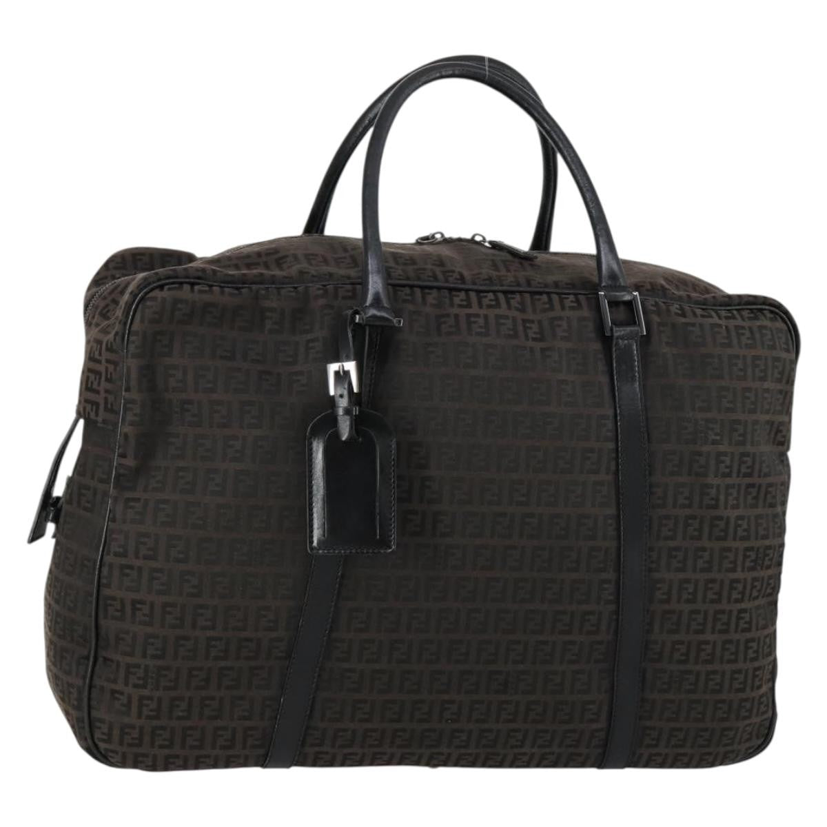 Fendi Vintage Boston Zucchino Canvas XL