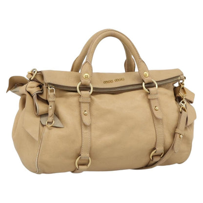 Miu Miu Convertible Satchel Leather Small